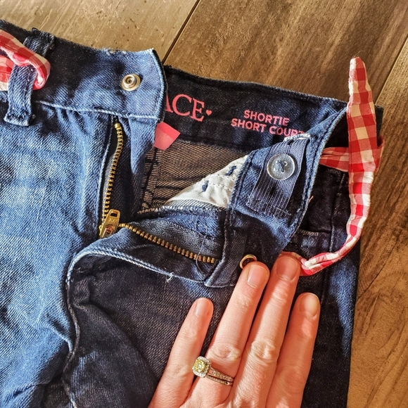 The Children's Place Girls Size 4/5 2 Pc Matching Outfit EUC Blue Red - Picture 5 of 15